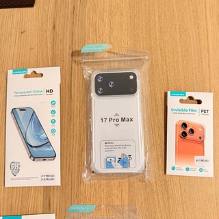 Funda y protectores iPhone 17 Pro Max