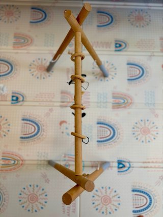 Arco de actividades madera bebé