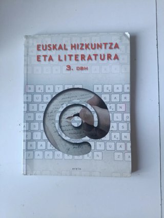 Euskal hizkuntza eta literatura 3. DBH