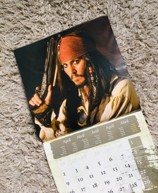 Calendario Piratas del Caribe 2007