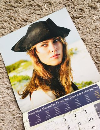 Calendario Piratas del Caribe 2007