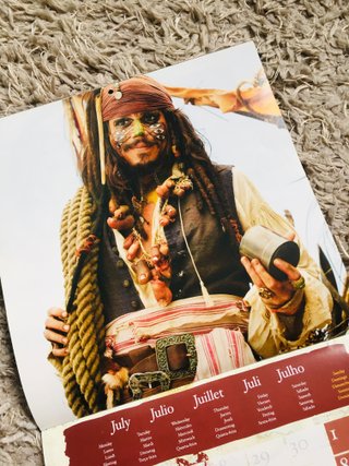 Calendario Piratas del Caribe 2007