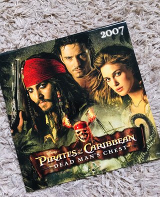 Calendario Piratas del Caribe 2007