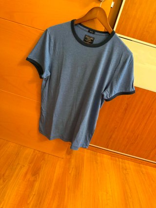 Camiseta Abercrombie & Fitch Azul Talla M