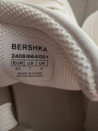 Zapatillas blancas hombre