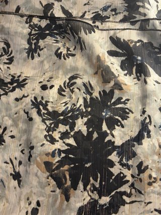 Pañuelo grande estampado floral