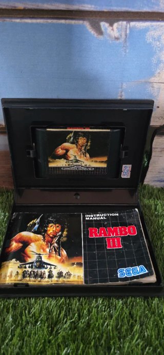 Rambo III Sega Mega Drive Cartucho