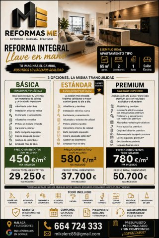 Reformas me, pensando en renovar el hogar