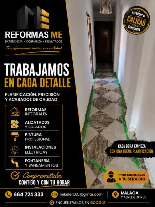 Reformas me, pensando en renovar el hogar