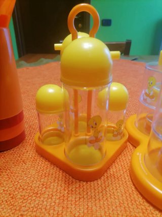 Set 4 bicchieri Looney Tunes