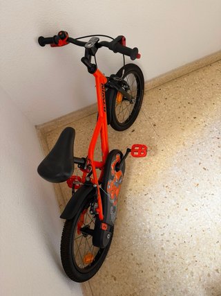 Bicicleta Infantil BTWIN 20 Naranja