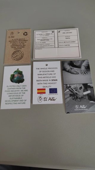 Cartera de piel El Potro señora