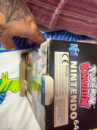 Consola Nintendo 64 con juegos