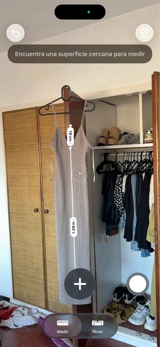 Vestido Pull&Bear gris talla S