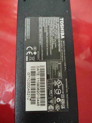 Cargador Toshiba Portátil