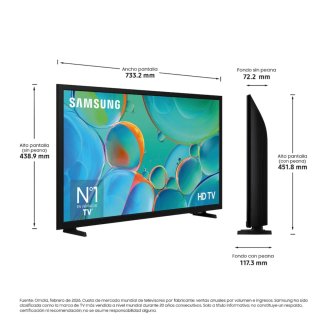 TV Samsung 32 HD H5005FK