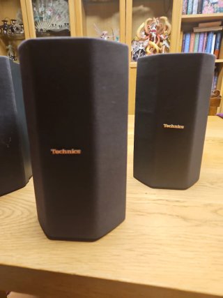 Set 5 Casse Acustiche Technics Nere