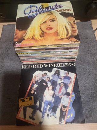 Lote 50 Vinilos Singles varios estilos musicales