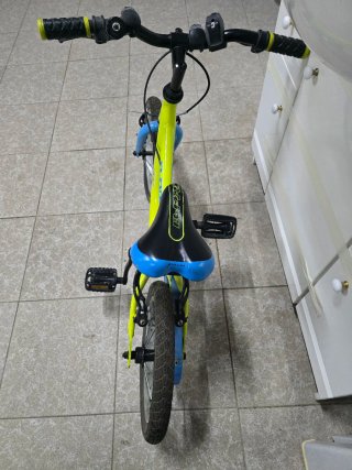 Bici infantil B-PRO 14 color amarillo