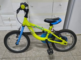 Bici infantil B-PRO 14 color amarillo