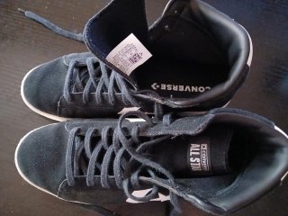 Converse Zapatillas Negras y Blancas Talla 41