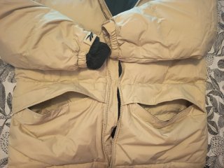 Chaqueta plumífero Reebok beige