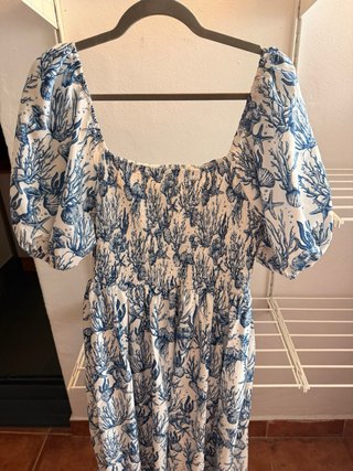 Vestido largo SHEIN Curve 2XL estampado