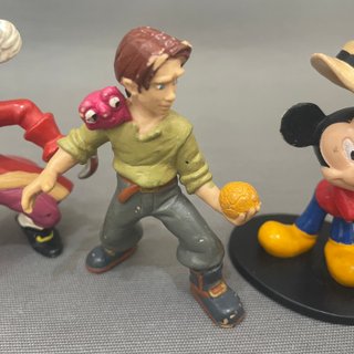 Figuras PVC Disney y Peter Pan