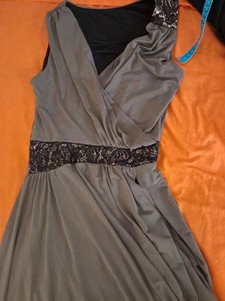 Vestido Lola Ruiz Talla Única Marrón Negro