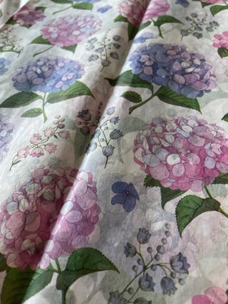 Set 6 carte velina fantasie floreali