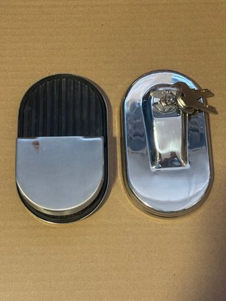Cerradura puerta vidrio con llaves