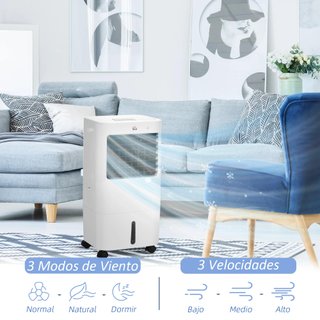 Enfriador Aire Portátil Silencioso Acondicionado