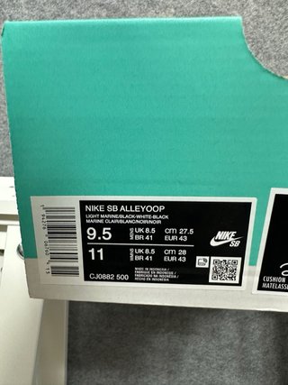 Zapatillas Nike SB Alleyoop Skater Talla 43 Nuevo