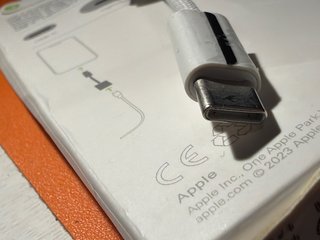 Adaptador USB-C a Lightning Apple