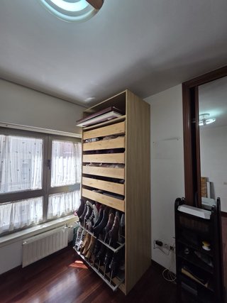 Armario ropero metal y madera