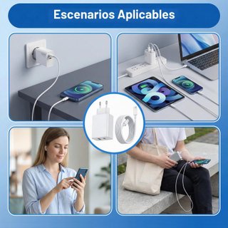 Cargador rápido 120W Xiaomi con cable USB-C