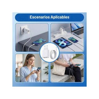 Cargador rápido 120W Xiaomi con cable USB-C