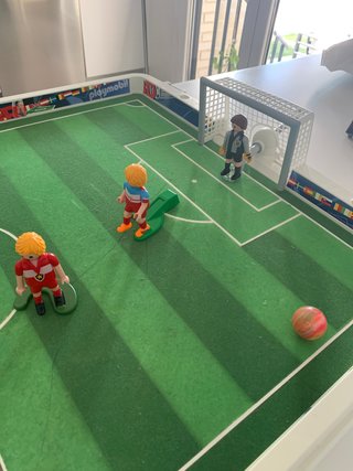 Campo de Fútbol Playmobil