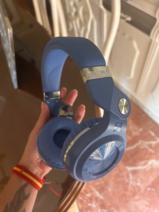 Auriculares Bluedio Turbine T2 Azul a estrenar