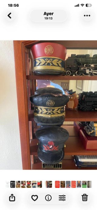 GORRA DE JEFE DE ESTACIÓN DE RENFE SIN ESTRENAR !!