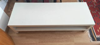 Mesa baja IKEA LACK blanca