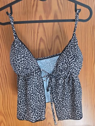 Top Leopardo de woman