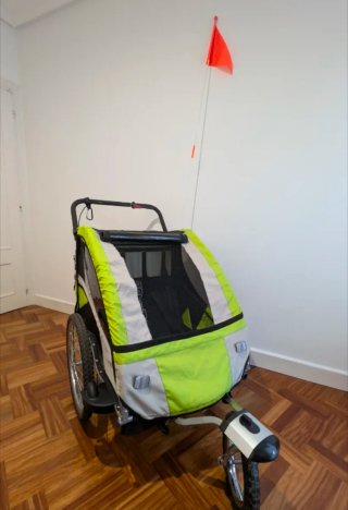 Carro de bici para niños