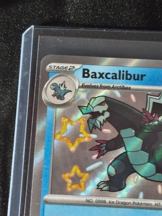 PAF 130 Baxcalibur (Shiny) NM ING Paldean Fates