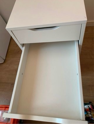 Cajonera Ikea Alex Blanca