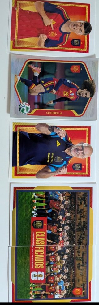 Cromos de fútbol España 1€ cada una