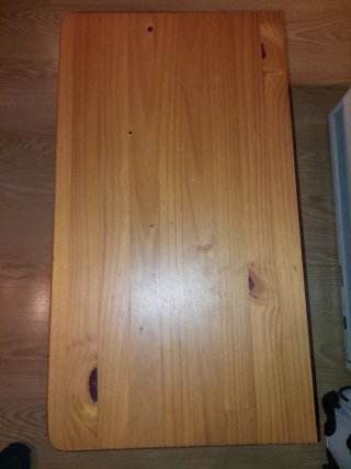 Baúl de madera rústico