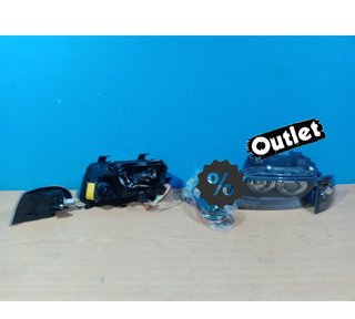 QJ FAROS AUDI A4 B5 94-98 OJOS ANGEL CLASSIC NEGROS R011257C