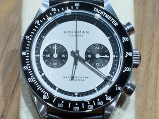 Reloj Hoffman Racing 40 Panda Cronógrafo