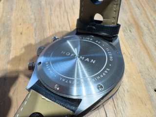 Reloj Hoffman Racing 40 Panda Cronógrafo